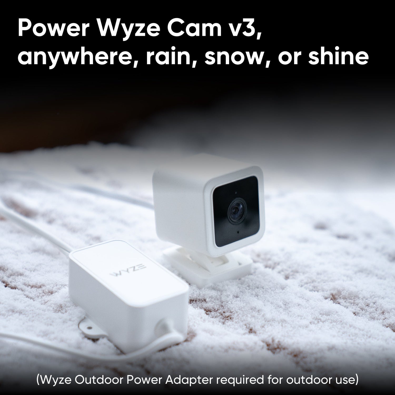 My solution to avoiding the cost of the Wyze Outdoor Power Adapter